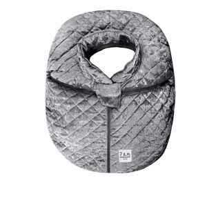 Car seat cocoon by 7AM enfant - brand new!! In grey velvet. For infant car seats